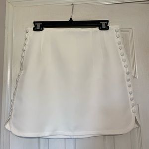 NWT Zara Button Satin Effect Skirt Ref. 9479/047